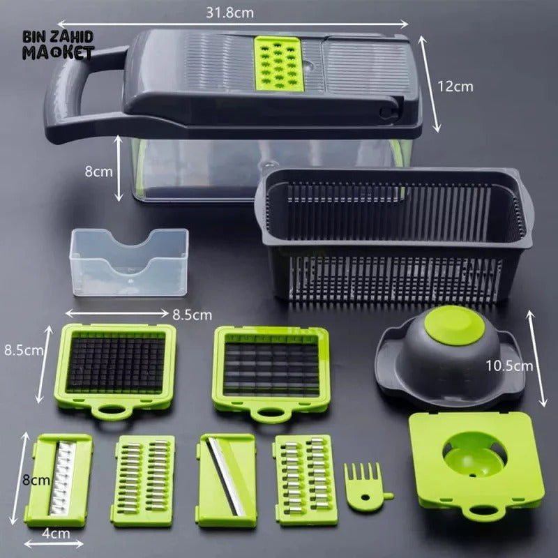 12IN1 MUTIFUNCTIONAL VEGETABLE CUTTER