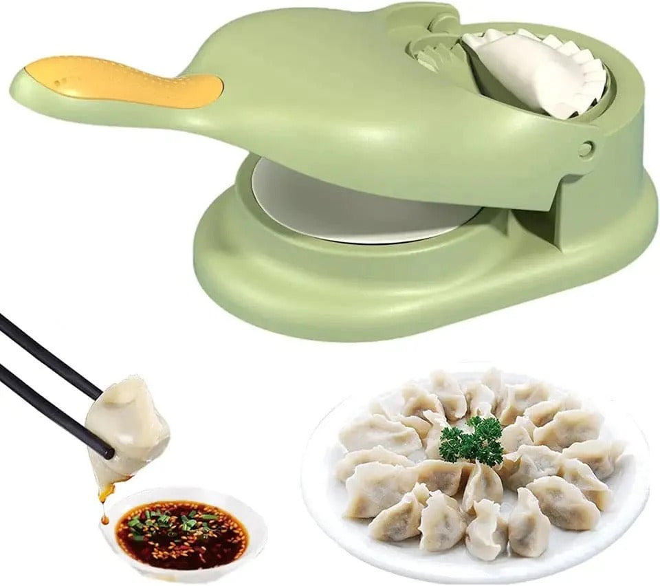 2-in-1 Manual Dumpling Maker & Dough Press Tool