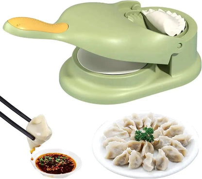 2-in-1 Manual Dumpling Maker & Dough Press Tool